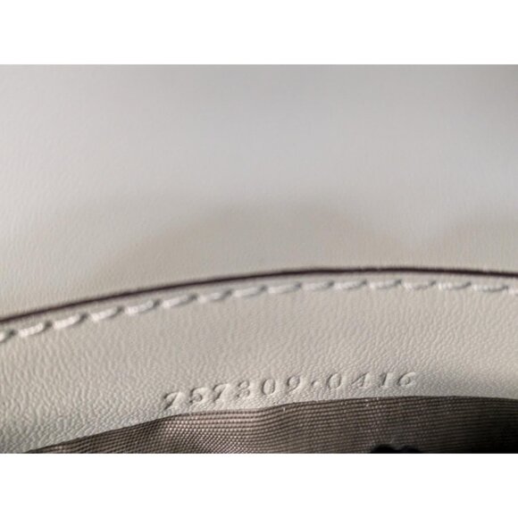 Gucci Ophidia GG Summer Denim Leather Mini Shoulder Bag Pale Green 757309 - Picture 9 of 12